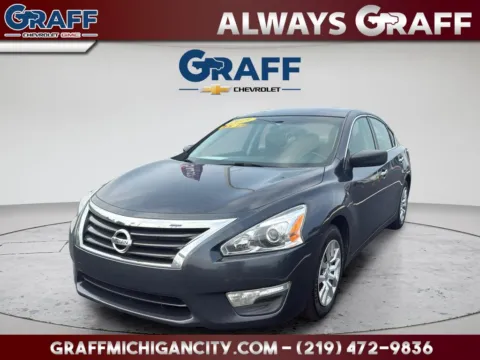 Blue 2015 Nissan Altima 2.5 S for sale in Michigan City, IN