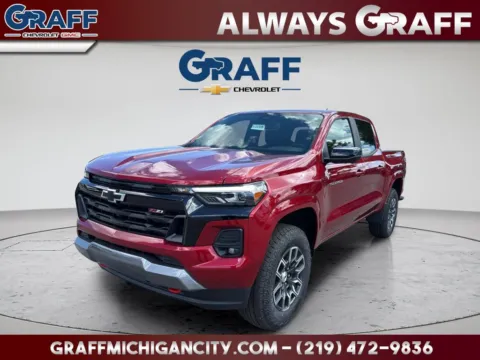 Red 2026 Chevrolet Colorado Z71 for sale in Michigan City, IN