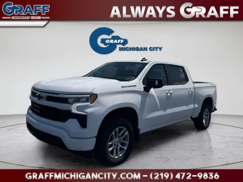 White 2026 Chevrolet Silverado 1500 RST for sale in Michigan City, IN