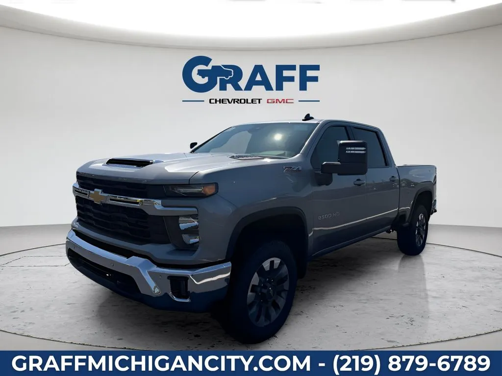 Gray 2026 Chevrolet Silverado 2500 HD LT for sale in Michigan City, IN
