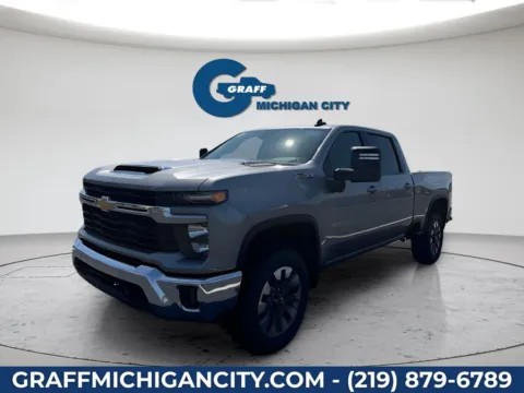 Gray 2026 Chevrolet Silverado 2500 HD LT for sale in Michigan City, IN