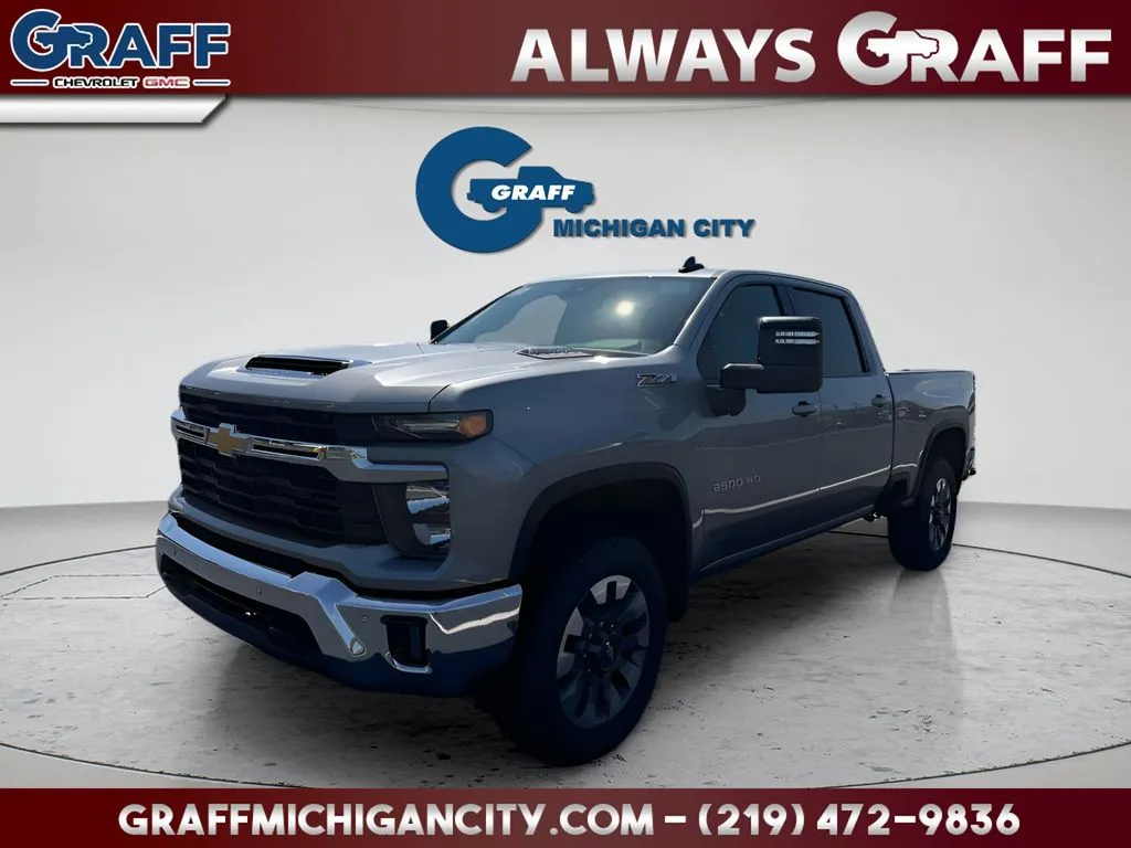 Gray 2026 Chevrolet Silverado 2500 HD LT for sale in Michigan City, IN