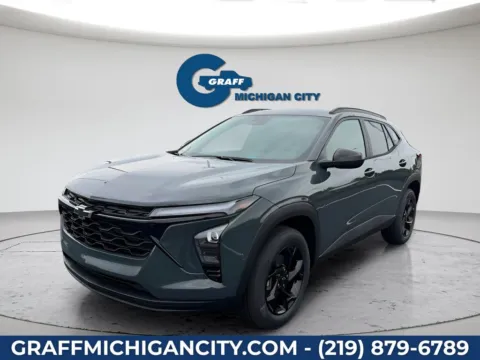 Gray 2026 Chevrolet Trax LT for sale in Michigan City, IN