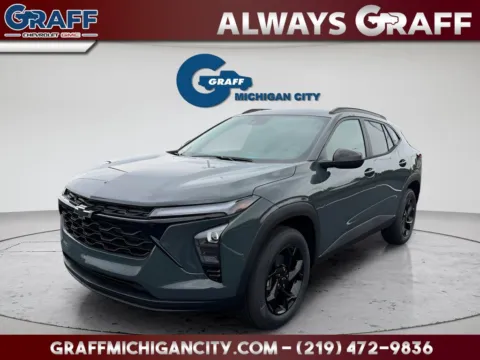 Gray 2026 Chevrolet Trax LT for sale in Michigan City, IN