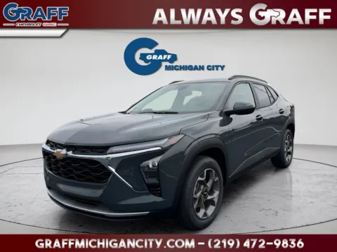Gray 2026 Chevrolet Trax LT for sale in Michigan City, IN