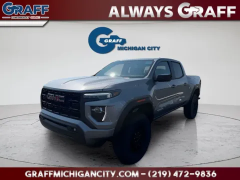 Gray 2026 GMC Canyon Elevation for sale in Michigan City, IN