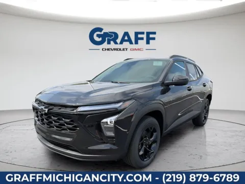 Black 2026 Chevrolet Trax LT for sale in Michigan City, IN