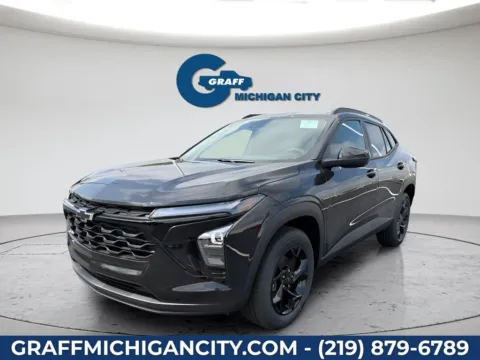 Black 2026 Chevrolet Trax LT for sale in Michigan City, IN