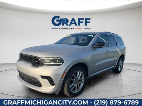 Gray 2024 Dodge Durango GT Plus for sale in Michigan City, IN