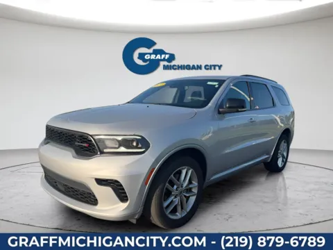Gray 2024 Dodge Durango GT Plus for sale in Michigan City, IN