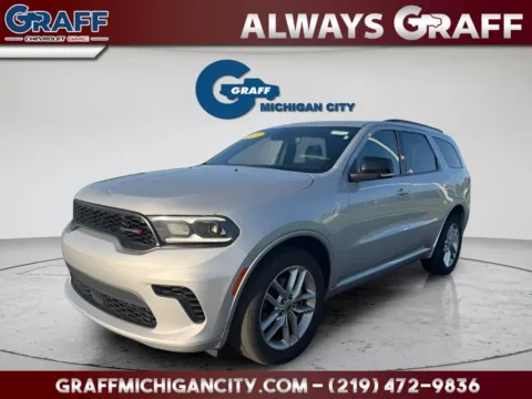 Gray 2024 Dodge Durango GT Plus for sale in Michigan City, IN