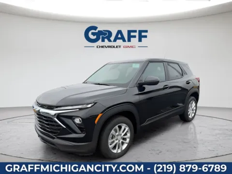 Black 2026 Chevrolet TrailBlazer LS for sale in Michigan City, IN
