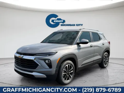Gray 2026 Chevrolet TrailBlazer LT for sale in Michigan City, IN