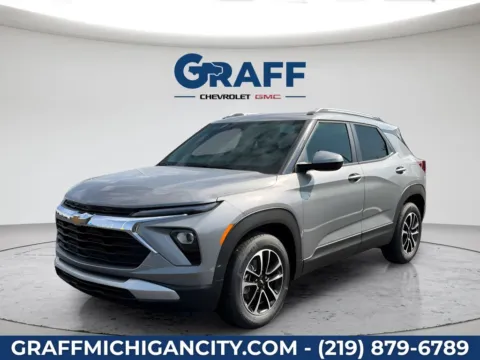 Gray 2026 Chevrolet TrailBlazer LT for sale in Michigan City, IN