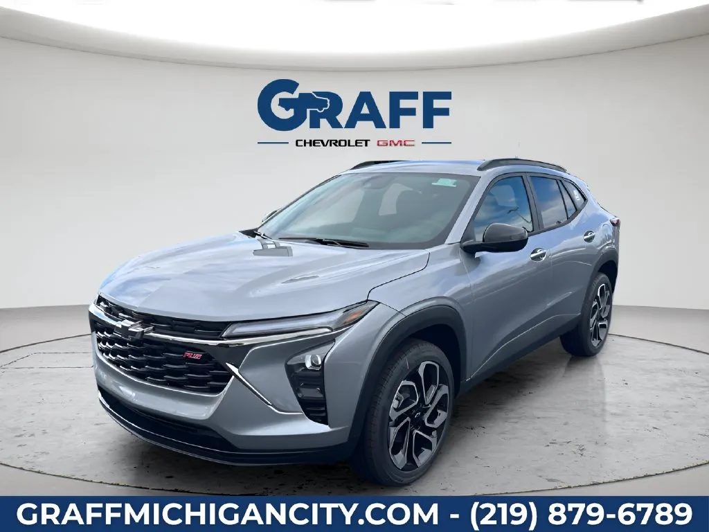 Gray 2026 Chevrolet Trax 2RS for sale in Michigan City, IN