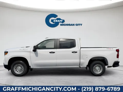 Photos of 2026 Chevrolet Silverado 1500 WT for sale in Michigan City, IN at Graff Chevrolet GMC of Michigan City