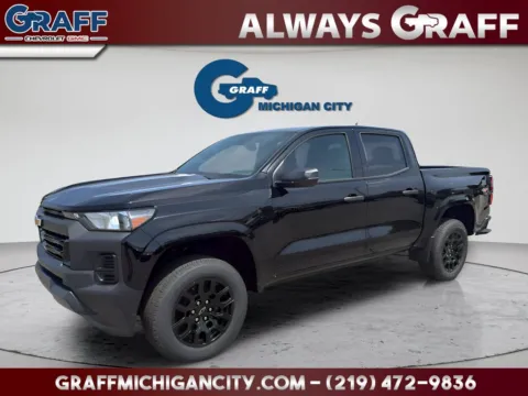 Black 2026 Chevrolet Colorado Work Truck for sale in Michigan City, IN