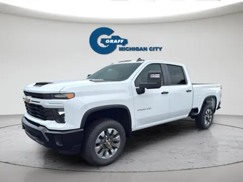 Photos of 2026 Chevrolet Silverado 2500 HD Custom for sale in Michigan City, IN at Graff Chevrolet GMC of Michigan City