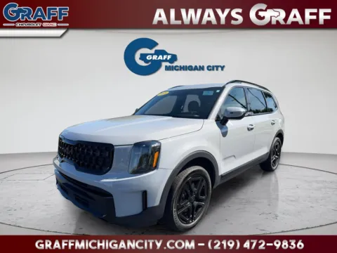 Gray 2025 Kia Telluride EX X-Line for sale in Michigan City, IN