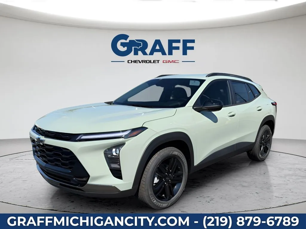 Green 2026 Chevrolet Trax ACTIV for sale in Michigan City, IN