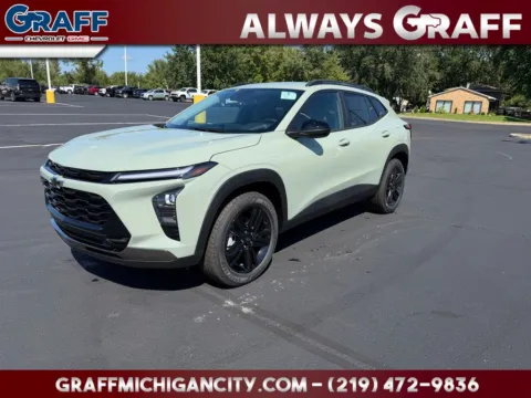 Green 2026 Chevrolet Trax ACTIV for sale in Michigan City, IN