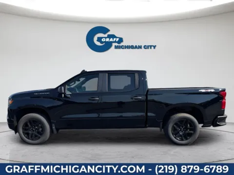 Photos of 2026 Chevrolet Silverado 1500 Custom for sale in Michigan City, IN at Graff Chevrolet GMC of Michigan City