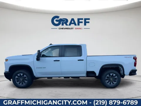 Photos of 2026 Chevrolet Silverado 2500 HD Custom for sale in Michigan City, IN at Graff Chevrolet GMC of Michigan City
