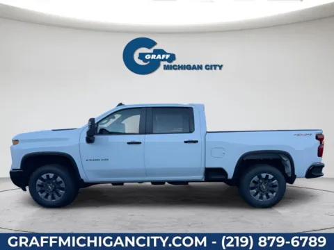 Photos of 2026 Chevrolet Silverado 2500 HD Custom for sale in Michigan City, IN at Graff Chevrolet GMC of Michigan City