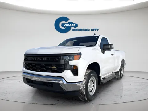 Photos of 2026 Chevrolet Silverado 1500 WT for sale in Michigan City, IN at Graff Chevrolet GMC of Michigan City