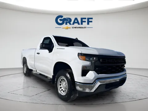 Photos of 2026 Chevrolet Silverado 1500 WT for sale in Michigan City, IN at Graff Chevrolet GMC of Michigan City
