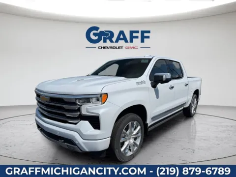 White 2026 Chevrolet Silverado 1500 High Country for sale in Michigan City, IN