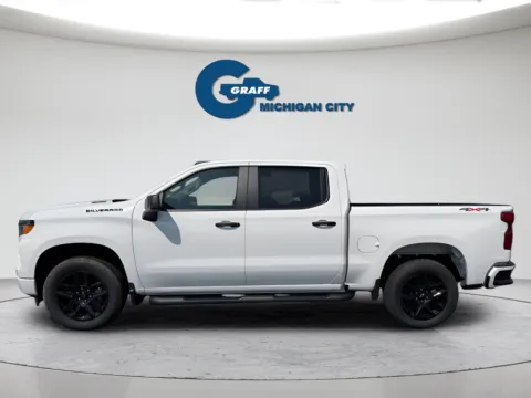 Photos of 2026 Chevrolet Silverado 1500 Custom for sale in Michigan City, IN at Graff Chevrolet GMC of Michigan City