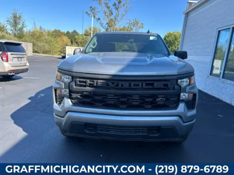 Photos of 2026 Chevrolet Silverado 1500 Custom for sale in Michigan City, IN at Graff Chevrolet GMC of Michigan City
