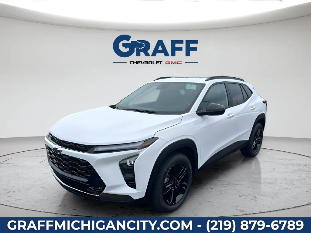 White 2026 Chevrolet Trax ACTIV for sale in Michigan City, IN