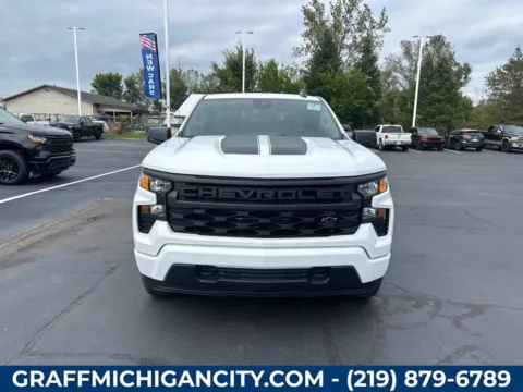 Photos of 2026 Chevrolet Silverado 1500 Custom for sale in Michigan City, IN at Graff Chevrolet GMC of Michigan City