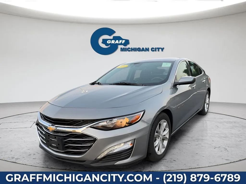 Gray 2024 Chevrolet Malibu LT for sale in Michigan City, IN