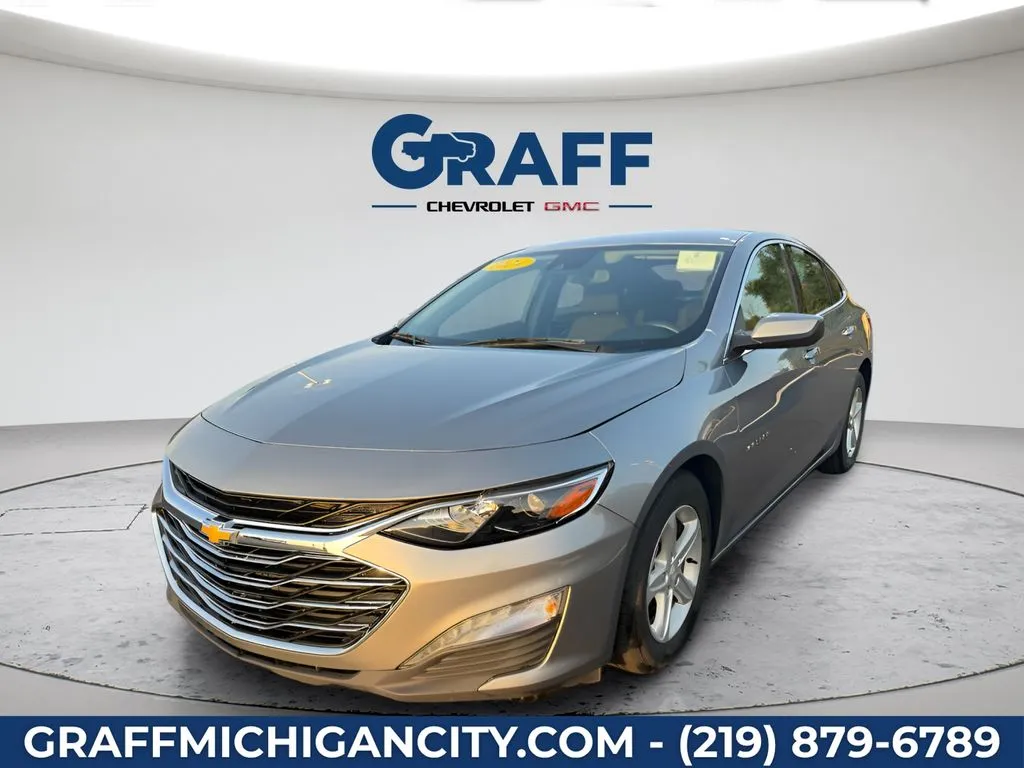 Gray 2024 Chevrolet Malibu LT for sale in Michigan City, IN