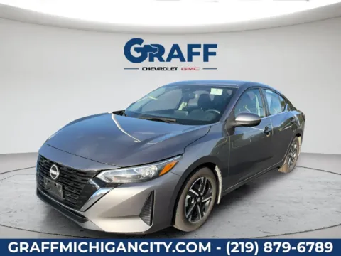 Gray 2024 Nissan Sentra SV for sale in Michigan City, IN