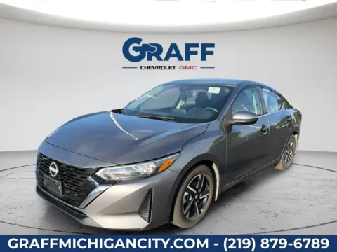 Gray 2024 Nissan Sentra SV for sale in Michigan City, IN