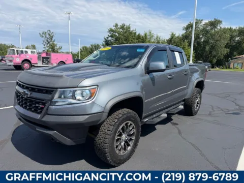 Gray 2019 Chevrolet Colorado ZR2 for sale in Michigan City, IN
