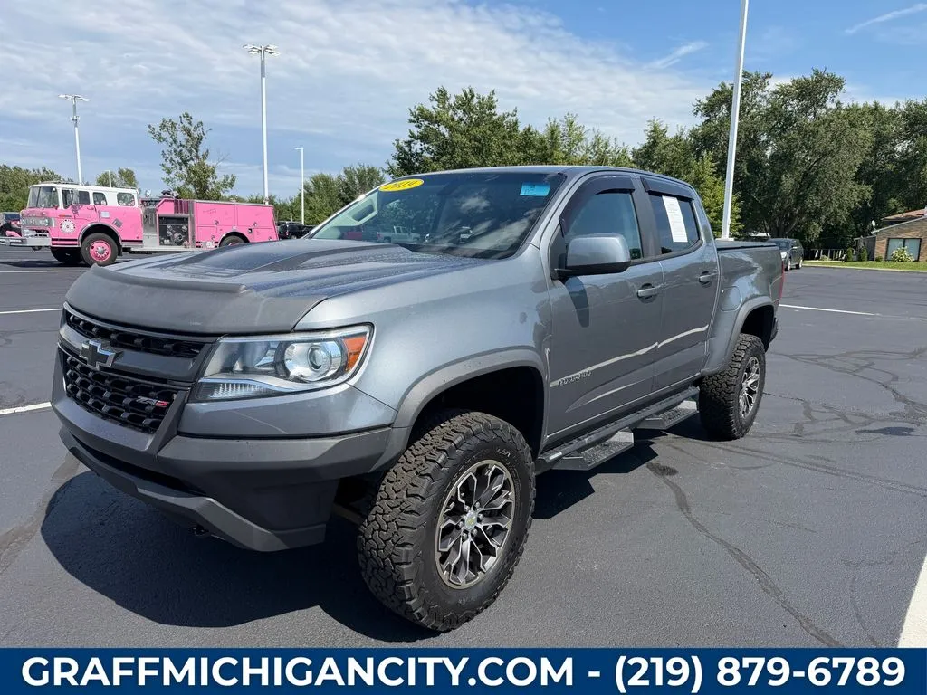 Gray 2019 Chevrolet Colorado ZR2 for sale in Michigan City, IN