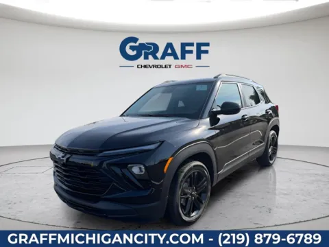 Black 2026 Chevrolet TrailBlazer LT for sale in Michigan City, IN