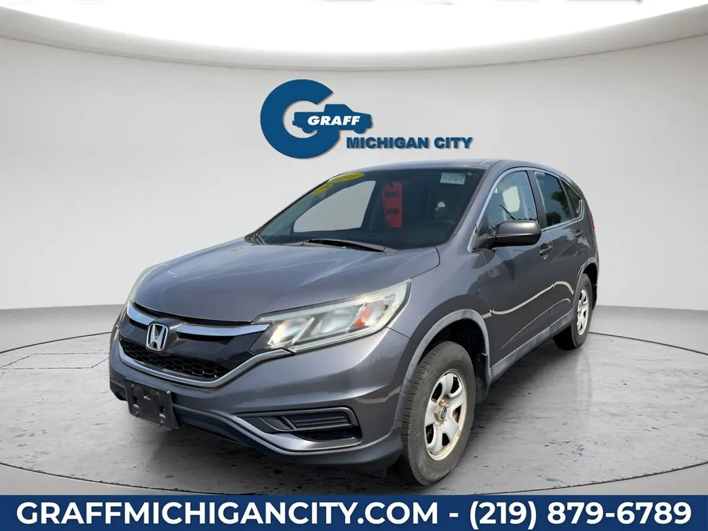 Gray 2016 Honda CR-V LX for sale in Michigan City, IN