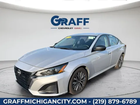 Silver 2024 Nissan Altima 2.5 SV for sale in Michigan City, IN