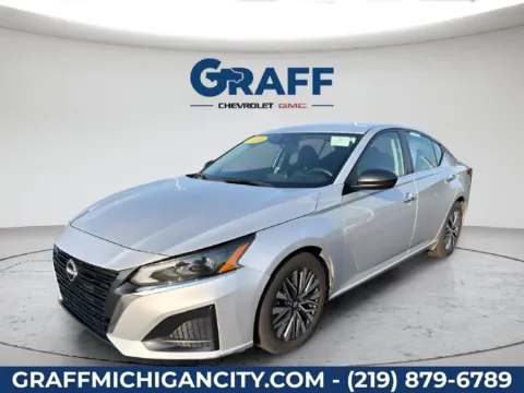 Silver 2024 Nissan Altima 2.5 SV for sale in Michigan City, IN