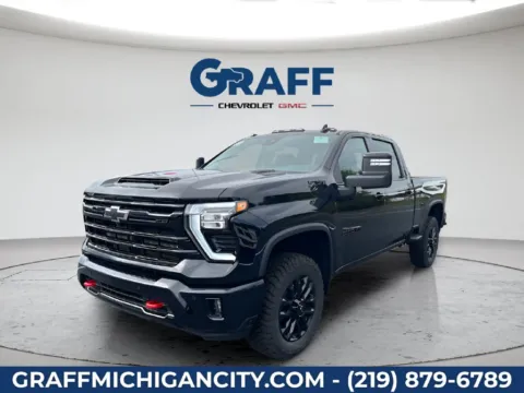 Black 2026 Chevrolet Silverado 2500 HD LTZ for sale in Michigan City, IN