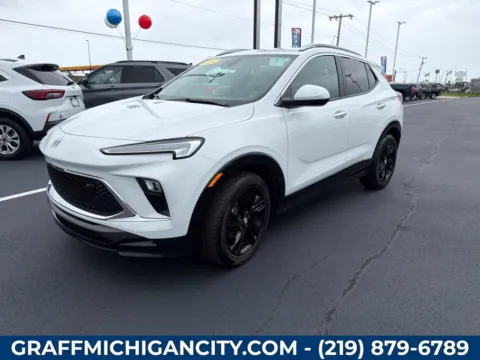 White 2024 Buick Encore GX Sport Touring for sale in Michigan City, IN