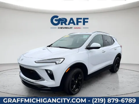 White 2024 Buick Encore GX Sport Touring for sale in Michigan City, IN