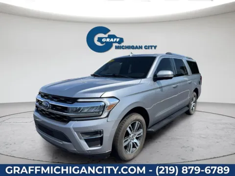 Silver 2024 Ford Expedition Max Limited for sale in Michigan City, IN
