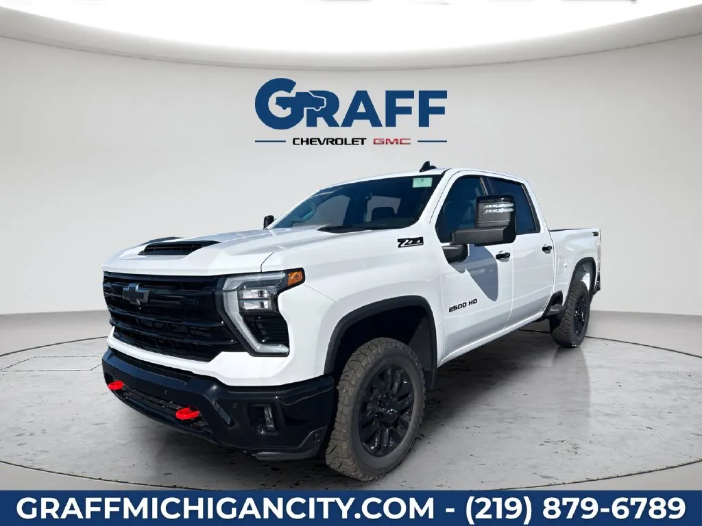 White 2026 Chevrolet Silverado 2500 HD LT for sale in Michigan City, IN